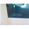 Image 5 : Qty 3 Framed Ocean Artwork: 2 Coral & Surfboard by Hank Foto 20"x20"