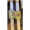 Image 2 : Pair Wall Sconces w/ Electronic Transformer 120v 60 hz Approx 25"L x 2.5" Diameter
