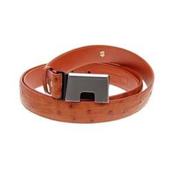 Men's Ostrich Hide Skin Belt  (ACT-085)