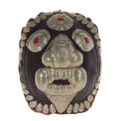 Tibetan Ritual Turtle Shell Mask  (ANT-509)