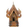 Image 1 : Hand Made Teak Spirit House Thai Style (CLB-032)