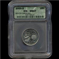 5 US 2000-D State Quarter Set (COI-225)