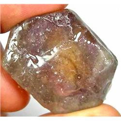 125ct. Amazing Translucent Multi-Color Lemon/Green/Purple Sapphire Rough (GEM-0746)