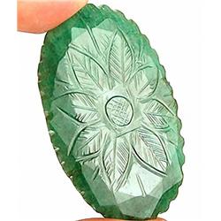 156ct. Rare Huge Collector's Natural S. American Emerald RETAIL $15000 (GEM-2613)