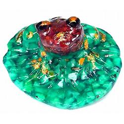 500.00ct. Nice Sapphire & Topaz Frog Figure Statue RETAIL $1350 (GEM-2875)