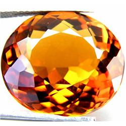 14.70ct. Breathtaking Golden Yellow Citrine RETAIL $1600 (GEM-3019)