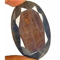 223ct. Rare Huge Untreated/Unheated Natural Violet Orange Sapphire RETAIL $15000 (GEM-3099)