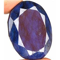 156ct. Museum Grade Collector's Natural Royal Blue Sapphire RETAIL $10000 (GEM-3105)