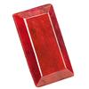 Image 1 : 18.51ct.  EXCELLENT Blood Red Africa Ruby Rectangle Cut  RETAIL $1400 (GEM-6865)