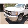 Image 18 : 2012 Chevy Silverado 3500HD Flatbed Truck, Lic. 348TTW (Starts & Runs - See Video)