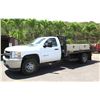 Image 1 : 2012 Chevy Silverado 3500HD Flatbed Truck, Lic. 348TTW (Starts & Runs - See Video)