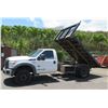 Image 1 : 2013 Ford F450 Flatbed Dump Truck, Lic. 935TTP (Runs & Dumps - See Video)