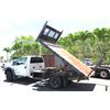 Image 2 : 2013 Ford F450 Flatbed Dump Truck, Lic. 935TTP (Runs & Dumps - See Video)
