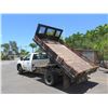 Image 1 : 2012 Chevy Silverado 3500HD Flatbed Dump Truck, Lic. 883TWG (Runs & Dumps - See Video)