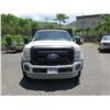 Image 3 : 2011 Ford F450 Flatbed Truck w/ Lift Gate, Lic. 799TTJ (Starts & Runs - See Video)