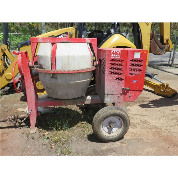 MQ Multiquip MC94PHS Towable Concrete Mixer (Starts & Runs - See Video)