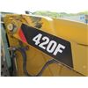 Image 19 : CAT 420F Extendahoe Backhoe (Starts & Runs - See Video) Meter Reads 1991.7