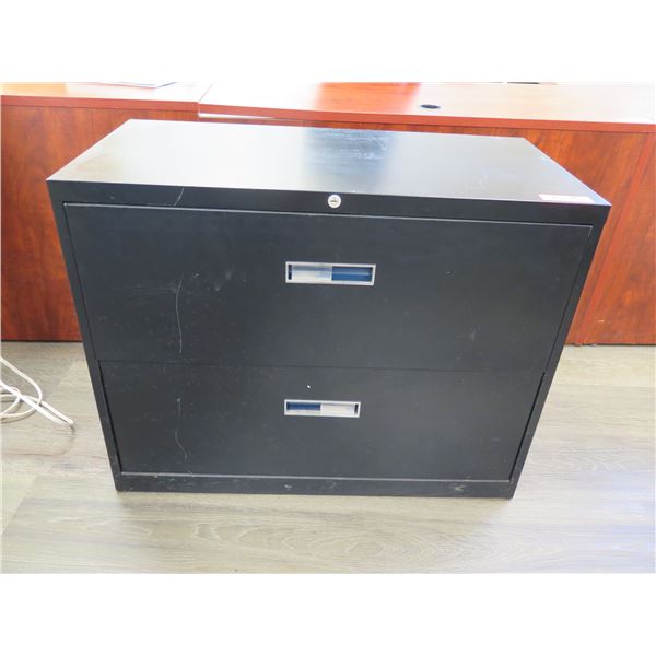 Metal 2-Drawer File Cabinet