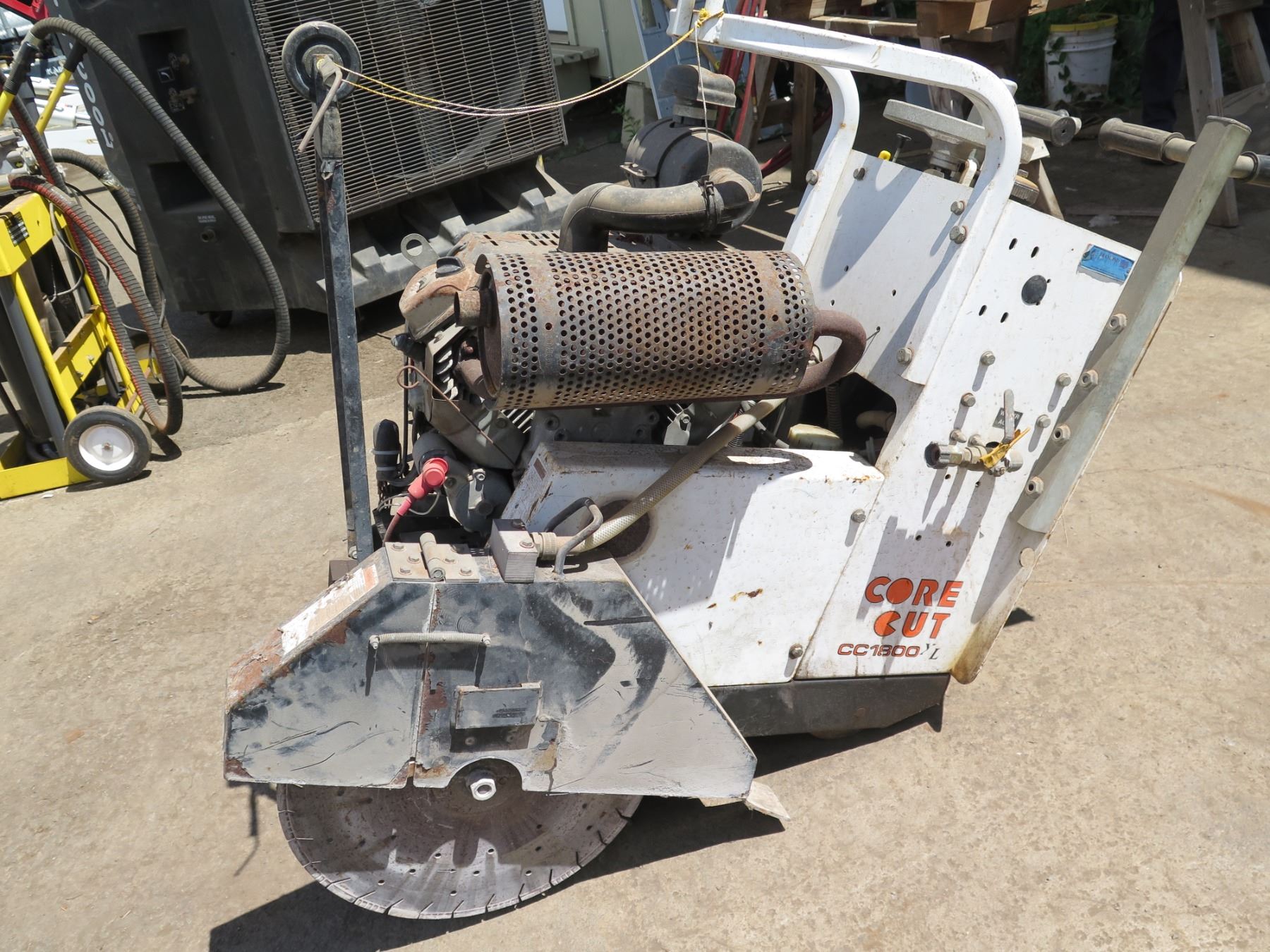 Diamond Products Core Cut Gas Self Propelled Core Cut Walk Behind Saw ...