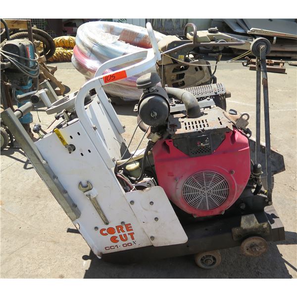 Diamond Products Core Cut Gas Self Propelled Core Cut Walk Behind Saw ...