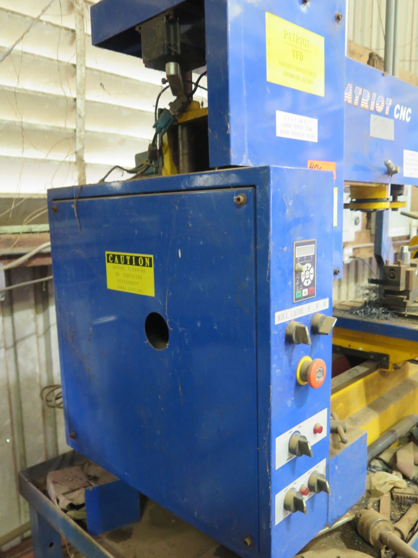 Patriot CNC Shopmaster VFD Variable Frequency Drive CNC Machine (Runs ...