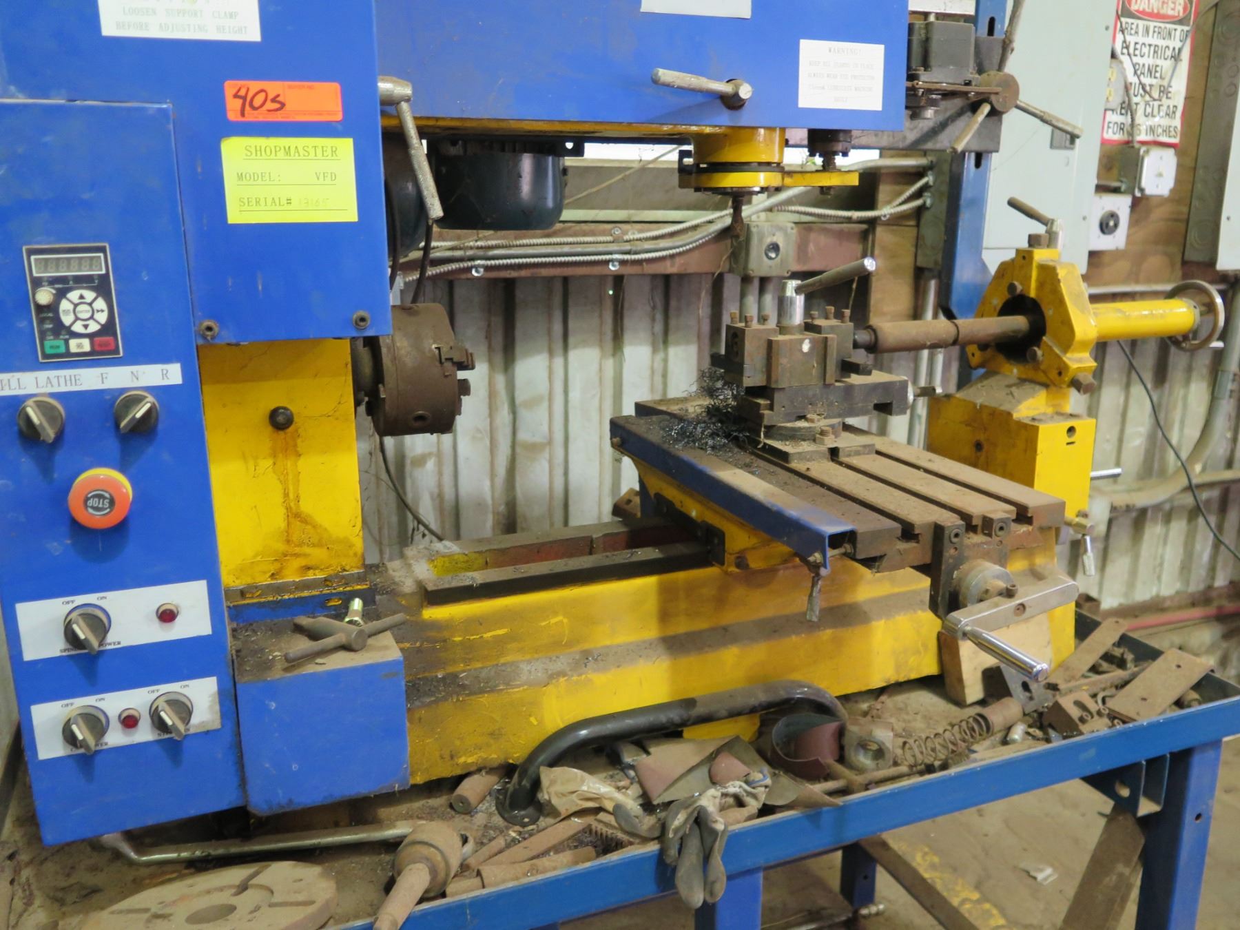 Patriot CNC Shopmaster VFD Variable Frequency Drive CNC Machine (Runs ...