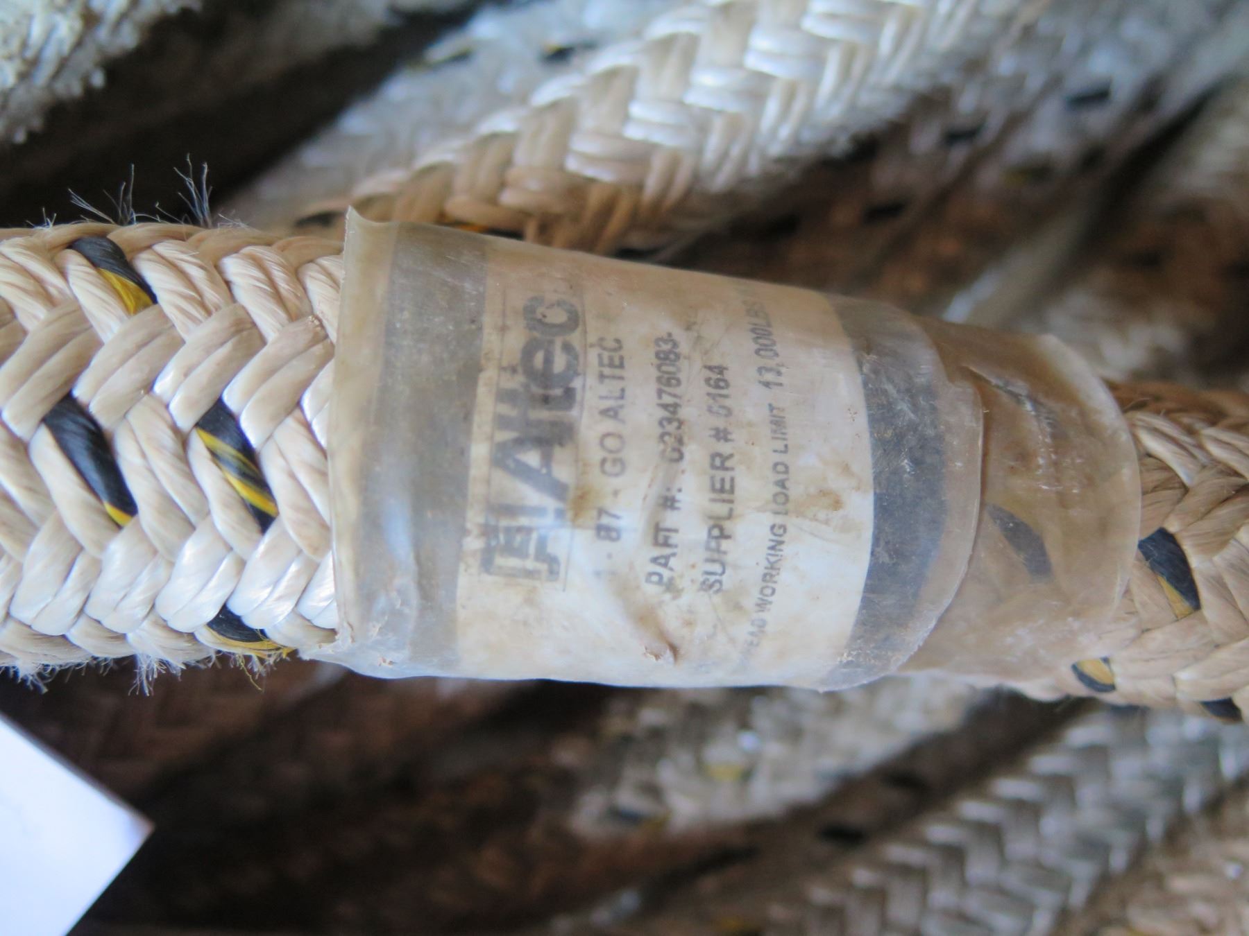 Pallet Powertrak Chain, Altec Valves 352-00253, Rope, etc