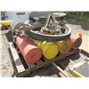 Image 2 : Qty 3 Pulleys P55724 330-3402-006, 34X30X3.5, 211 BRG & 4 Cylinders