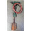 Image 1 : Green Pneumatic Hammer w/ Air Hose & Spade Paving Breaker