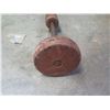 Image 2 : Red Pneumatic Hydraulic Tamper w/ Air Hose & Bit 58"L