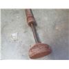 Image 3 : Red Pneumatic Hydraulic Tamper w/ Air Hose & Bit 58"L