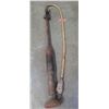 Image 1 : Red Pneumatic Hydraulic Tamper w/ Air Hose & Bit 58"L
