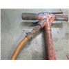 Image 3 : Red Pneumatic Hammer w/ Air Hose & Spade Paving Breaker