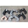 Image 1 : Qty 6 Jet JBC Series Beam Clamps 2-3 Ton Load Cap, JBC-3, Flange Width 3.94-9.63