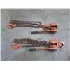 Image 2 : Qty 2 Orange Magna Free 2 Ton Lift Hand Chain Hoist w/ Hook