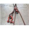 Image 8 : Block Division Inc Pulley w/ Wire Rope Capacity 1550 lbs, Shackles, Hose, etc