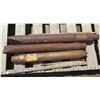 Image 1 : Qty 3 Metal Hydraulic Tamper Chisel Head Bits RS568 etc 22-15"L