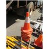 Image 8 : Pallet Orange Pylon Traffic Cones & Rails