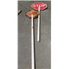 Image 1 : Qty 2 Traffic & Crosswalk Signs: Slow & Stop on Long Pole