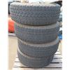 Image 1 : Qty 4 Tires: LT265/70R17, 2 Reinforced Layers, Wheels on Rims
