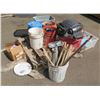 Image 1 : Pallet Craftsman Wet/Dry Shop Vac w/ Attachments, Chain, Masks, etc