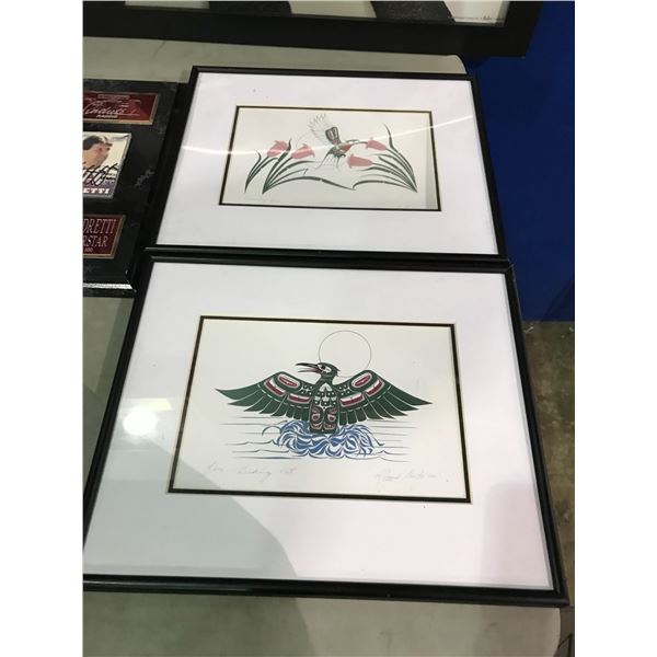 Richard Shorty - Signed Limited Edition Print -  Loon Looking Out 