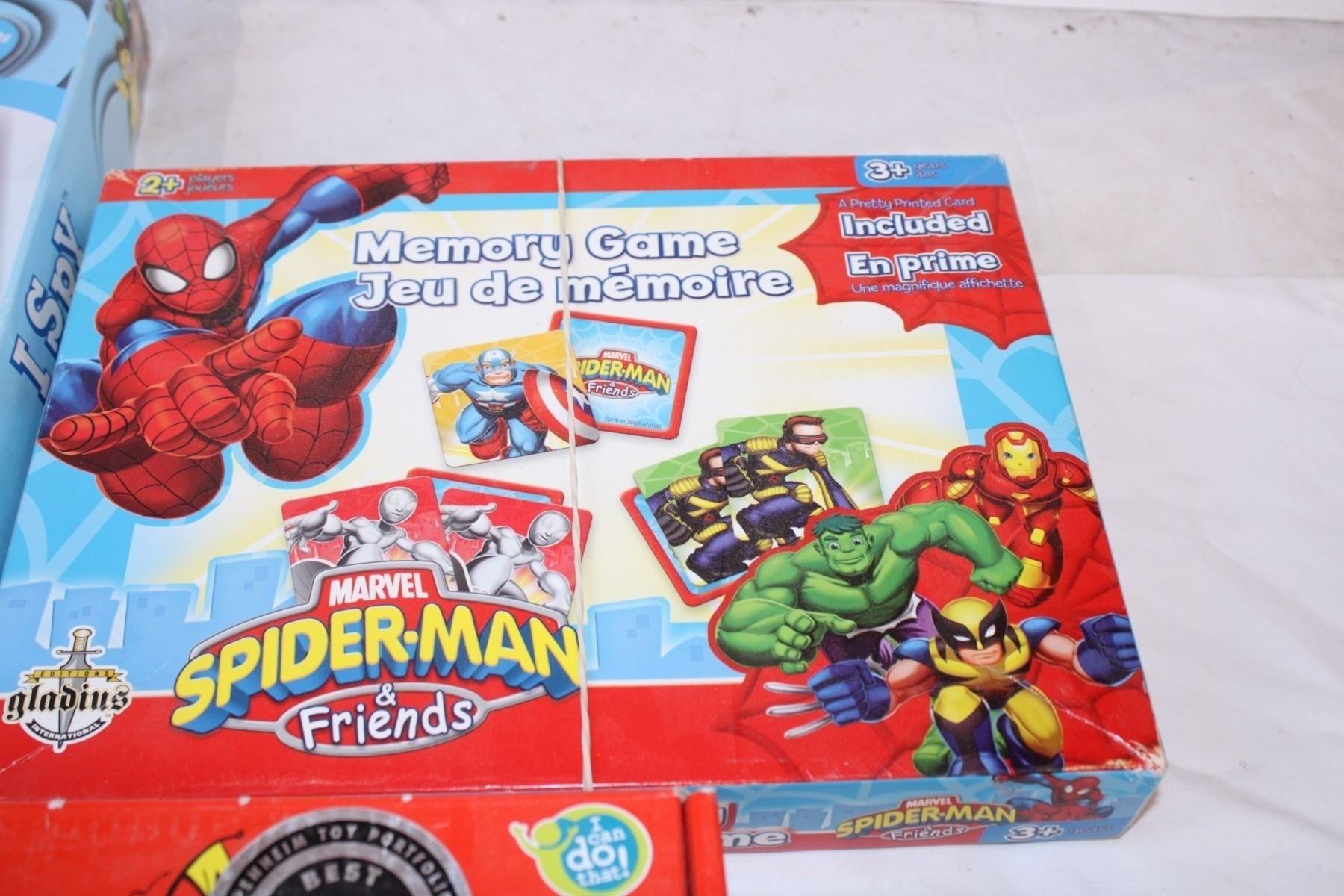 Marvel Spiderman & Friends Memory Card Game 3+ Age