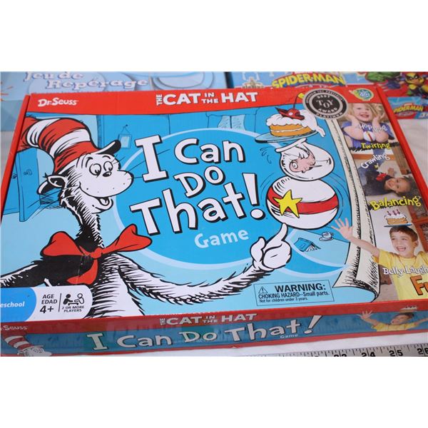 Vintage Dr. Seuss The Cat In The Hat - I Can Do That Game - 2007