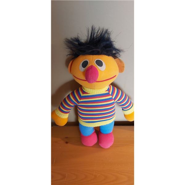 Sesame Street Ernie, Kermit the Frog, Baby Fosse - Vintage 80's - Stuffed Animals -