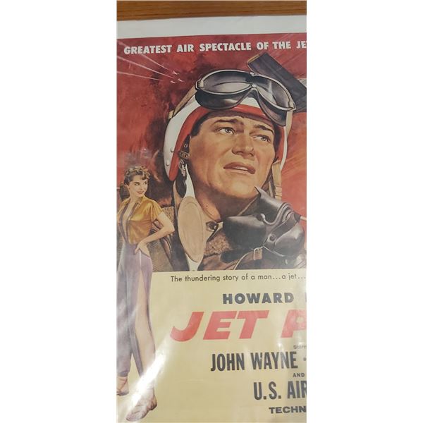 John Wayne - In Howard Hughes - "Jet Pilot" - Life Magazine Ad - 1957
