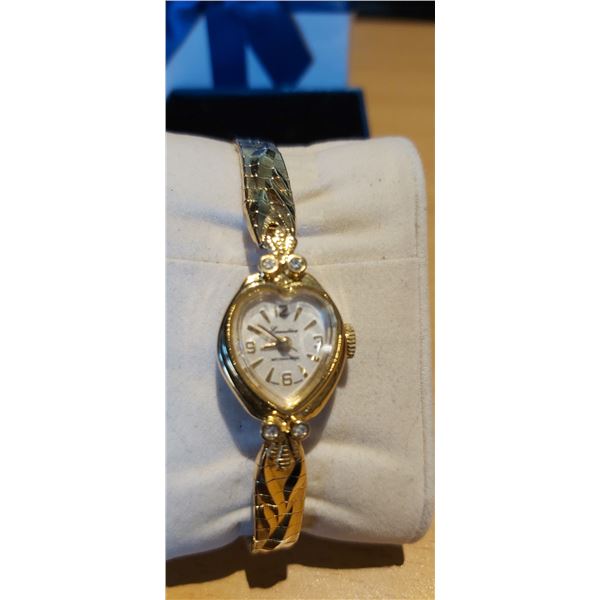Ladies Executive Gold Tone Watch