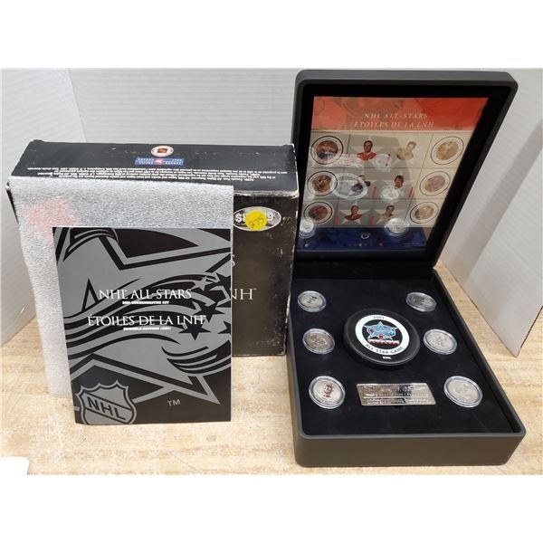 2001 National Hockey League Stamp & Medallion Set - New Still in Original Packaging