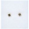 Image 1 : New 10 KT Gold 1/2 CT Diamond Stud Earrings