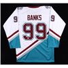 Image 1 : VINCENT LARUSSO SIGNED MIGHTY DUCKS JERSEY (JSA COA)